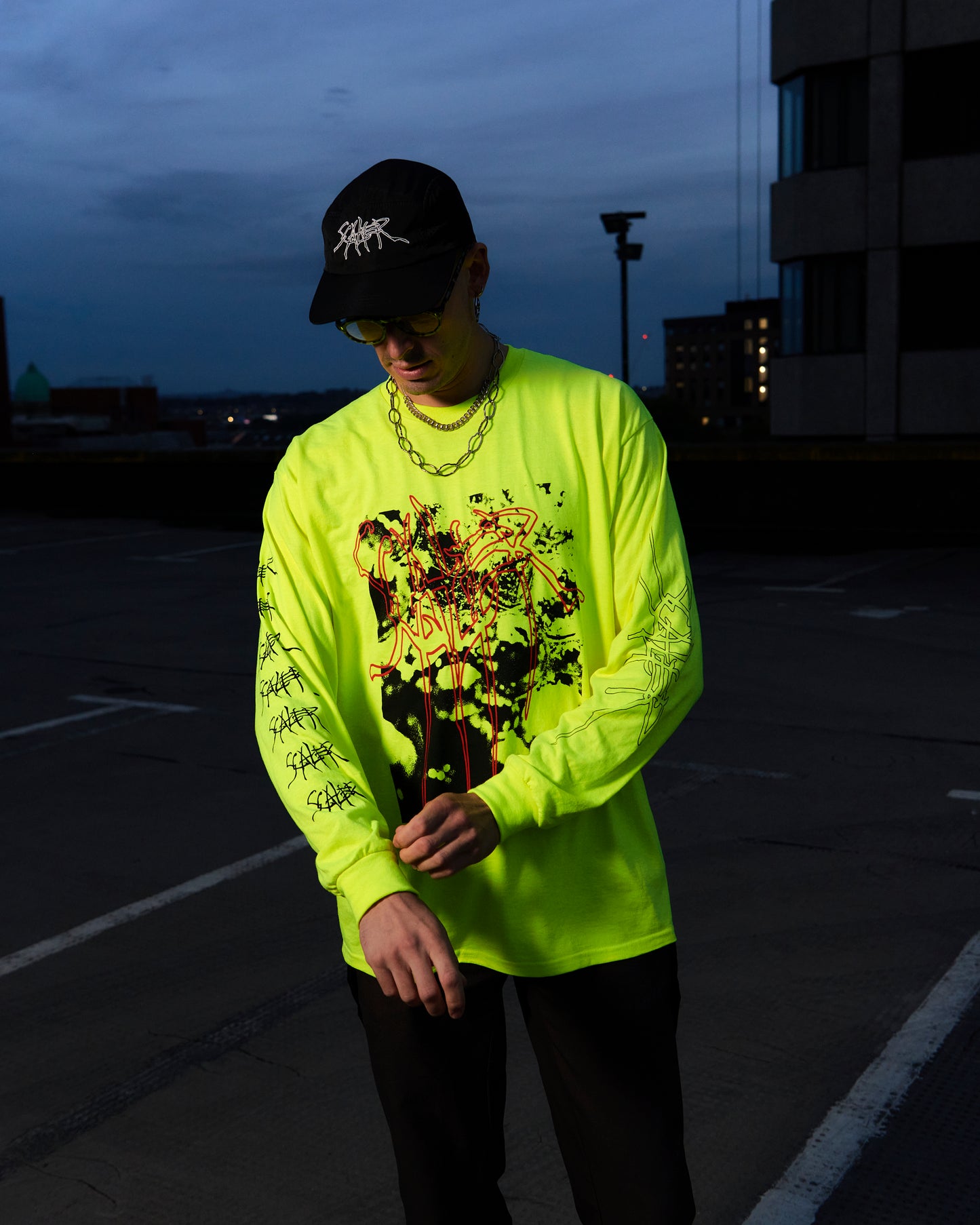 Raver Longsleeve Safety Green