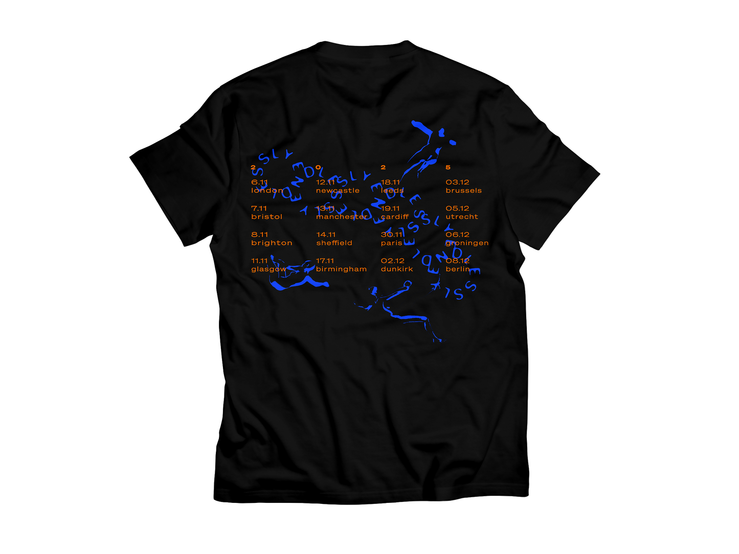 Endlessly Tour T-Shirt Black